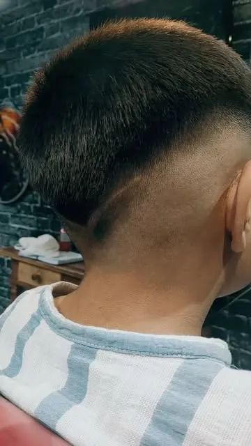Degradê visto de trás